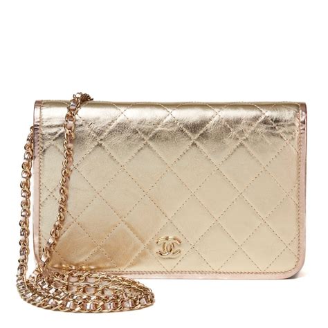 chanel wallet on chain rose gold|chanel wallet on chain trendy.